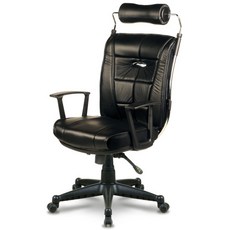 체어포커스 침대처럼 편안한 제우스 스프링쿠션 의자, 블랙