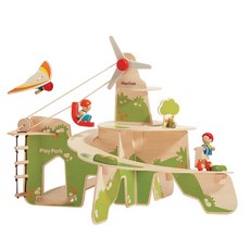 플랜토이즈 6263 놀이 공원 원목 완구, 혼합 색상, 1개