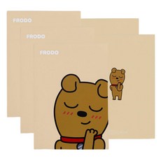 카카오프렌즈 B6 무선철 노트, 프로도, 5개입