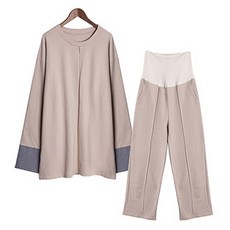 malang mage Umzzang Rochildeu哺乳上衣+褲子套裝