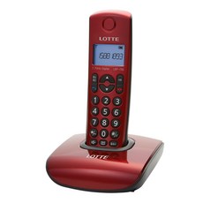 롯데전자 유무선전화기 레드 무선, LSP-730