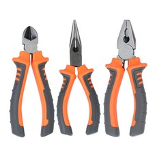 Sein 標準型鉗+長鼻+6寸鉗子, 斜口鉗+長鼻鉗+老虎鉗, 1組