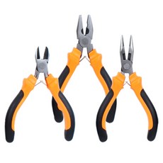 Sein 小鉗子+長鼻子+鉗子 4merit .5 英寸套組, 斜口鉗+長鼻鉗+老虎鉗, 1組