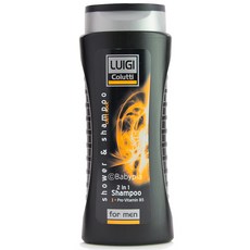 레암 루이지 콜루티 남성용 크레프트 롹 샴푸 겸용 바디워시, 300ml, 1개