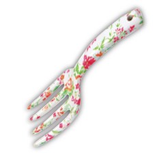 BFA 원예용 플라워패턴 갈퀴, 1개