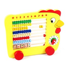 키움하우스 멀티숫자셈놀이 완구, 혼합 색상, 1개