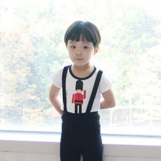 키즈발레몰 남아 토이 반팔티 발레복