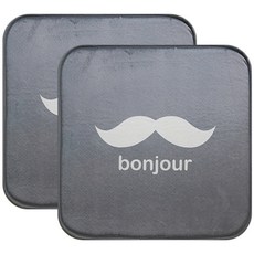 RUGLAND Bonjour 記憶棉坐墊 2入