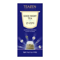 티젠 프리미엄 캡슐티 굿나잇티, 1.8g, 10개입