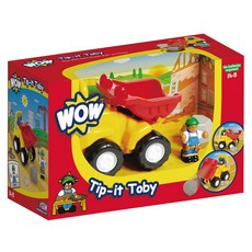 와우토이즈 덤프트럭 토비 1028 건설완구, 혼합 색상, 1개