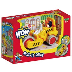와우토이즈 로드롤러 라일리 10302 건설완구, 혼합 색상, 1개