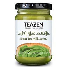 티젠 그린티 밀크 스프레드, 200g, 1개