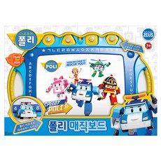 로보카폴리 매직보드, 혼합 색상, 1개