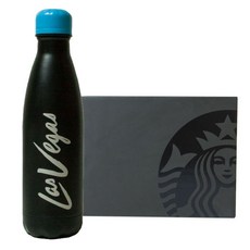 STARBUCKS 星巴克 字母印花保溫瓶+禮品盒, 473毫升, 混合顏色