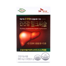 SK케미칼 간 건강 밀크씨슬, 30정, 1개