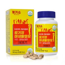 원기소 원기정 미네랄효모 아연, 1개, 126g