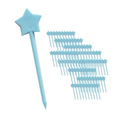 HCN星星藍色, 100入, 1個