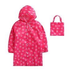 JOY MULTI 幼兒卡通圖案雨衣+收納袋組