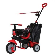 스마트트라이크 3in1 딜라이트 유아 자전거, 레드, 1개