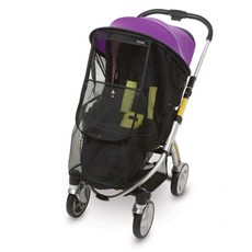 Manito 魔術遮陽推車罩, 紫色 黑色