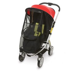 Manito 魔術遮陽推車罩, 推車罩(Red)+網罩(Black)