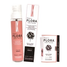 Flora Elegance Venus衣物香水 100ml+隨身型 5ml, 1套