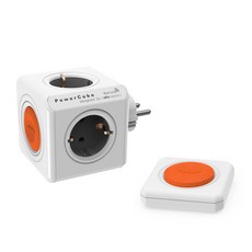 allocacoc 多功能充電遙控器套組 白色, 7.5m, 1個