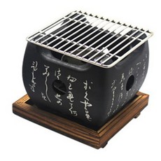 킹센스 일본식 미니 화로 정사각, 1개