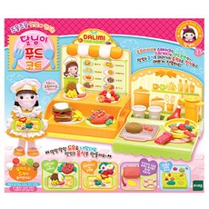 달님이 푸드코트 가게 놀이, 혼합 색상, 1개