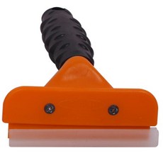 플라튜브 반려동물용 쉐드 브러쉬 L, 오렌지, 1개