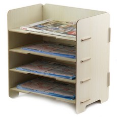 필립로지스틱 오피스 우드 정리선반 D017, B, 1개