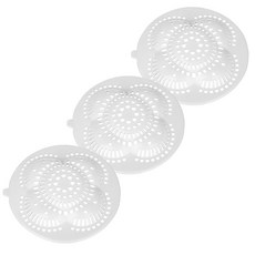 水槽圓形過濾網 白色, 1個, 3片