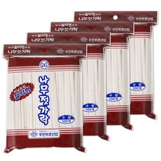 LIVINGWELL 木質筷, 100入, 4袋