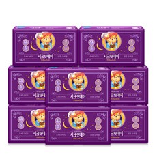 시크릿데이 샬롯 울트라 슈퍼롱 날개형 오버나이트, 패드형, 5개입, 1세트