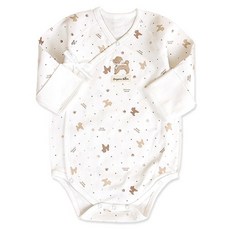 Organic Boom 貴賓狗印花包屁衣