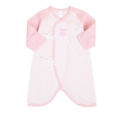 Organic Boom 四季小雞圖案嬰兒浴袍