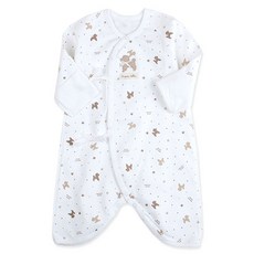 Organic Boom 孩童貴賓狗印花蝴蝶衣