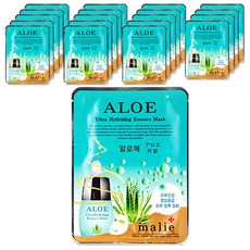 마리에 알로에 울트라 하이드레이팅 에센스 마스크 25g, 1개