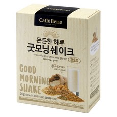 카페베네 든든한 하루 굿모닝 쉐이크 찰오곡, 210g, 1개