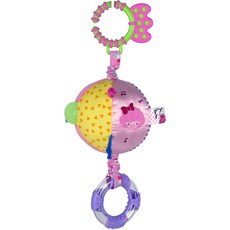 KOOMNARA 嬰兒車玩具微笑球, 粉色的