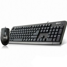 큐센 USB 키보드 마우스 세트, GP-KM2100, 일반형