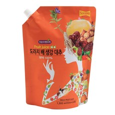 더순수렛츠미 리얼 배 도라지 생강 대추 원액, 1L, 1개