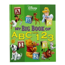 디즈니 마이퍼스트빅북오브 ABC/123 양장본, Parragon