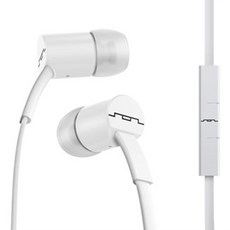 SolRepublic Jax IE 1CT 이어폰 SOL-EP1112, SOL-EP1112WT, 화이트
