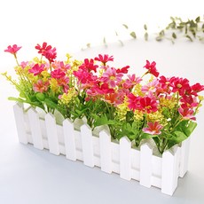 RIVER-GREEN 野花圍欄花盆, 粉色的