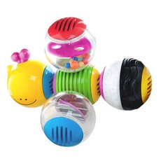 비키즈 액티비티 볼 딸랑이, 혼합 색상, 1개