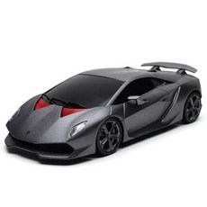 대호종합상사 1:24 람보르기니 세스토 RC카, 그레이, 1개