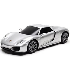 대호종합상사 1:24 포르쉐 918 스파이더 RC카, 실버, 1개