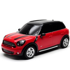 대호종합상사 1:24 미니 쿠퍼 컨트리맨 RC카, 레드, 1개