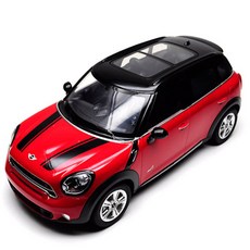 대호종합상사 1:14 미니 쿠퍼 컨트리맨 USB 충전식 RC카, 레드, 1개